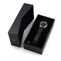Confiserie Caja Regalo Boite Customis Cajas customizadas Emballage Coffret laque boîte de montre intelligente personnalisée avec insertion en mousse