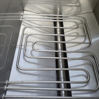 Friteuse met grote capaciteit voor plantainchips, cassave, falafel, frieten, bananenchips en andere snacks.