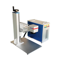 Refrigerado por aire de fábrica UV precio bajo portátil 355nm máquina de marcado láser UV pequeño tallado láser hojas de plástico botellas de vidrio