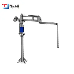 Pneumatic Parallel Linkage Arms Robot Metal Vacuum Vertical Lifters Manipulator For Handling Equipment