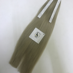 Proveedores de cabello humano Remy sin procesar, Color ceniza vietnamita, doble estiramiento, venta al por mayor - Product Image 3