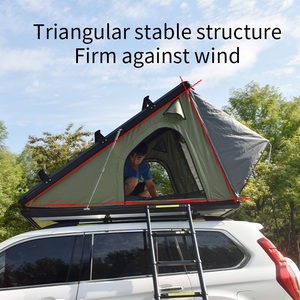 <span class=keywords><strong>Tente</strong></span> <span class=keywords><strong>de</strong></span> <span class=keywords><strong>toit</strong></span> rigide en aluminium imperméable et anti-déchirure pour 3-4 personnes, personnalisable, la moins chère, pour camping en voiture 4x4 - Product Image 4