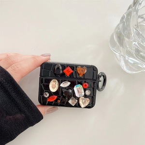 เคสลายหนังจระเข้แบบ DIY สำหรับ <span class=keywords><strong>Apple</strong></span> Airpods 3 Pro 2  ฝาครอบหูฟังไร้สาย กล่องชาร์จสำหรับ Airpods 4 - Product Image 5