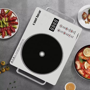 2200W Điều Khiển Thông Minh Cảm Ứng Hob 11 Mức Độ Nhiệt Độ Xách Tay Gốm Thủy Tinh Nồi Điện Cho Ngoài Trời/Nhà Hàng - Product Image 3