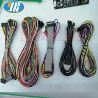 Kit de simulation de machine de basket-ball d'arcade de luxe pour pousseur de pièces prise ue pour parents enfants jeu de sport jeux à pièces