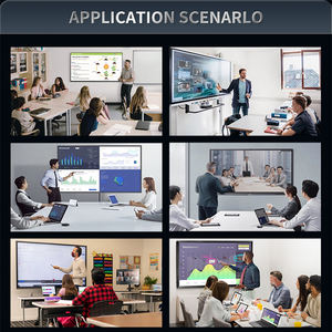 Lavagna intelligente interattiva con Touch Screen da 65 pollici All-in-One per l'istruzione lavagna elettronica per l'insegnamento e la scrittura - Product Image 6