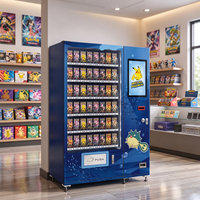Distributeur automatique intelligent de cartes à collectionner, distributeur de cartes en boîte en libre-service avec écran tactile et paiement sans espèces pour les magasins de jeux