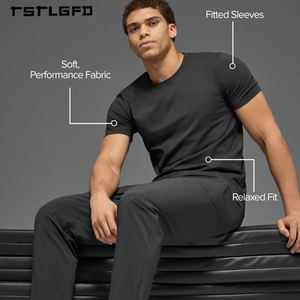 Camiseta Deportiva Personalizada para Hombre, de Secado Rápido, 280g, Tejido Reciclado Ecológico, Corte Atlético, para Uso Diario - Product Image 4