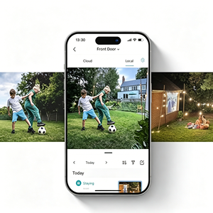กล้องวงจรปิด Mvision 10MP เลนส์คู่ <span class=keywords><strong>WiFi</strong></span>, กล้อง <span class=keywords><strong>IP</strong></span> ภายนอกแบบ PTZ จอคู่ มองเห็นในเวลากลางคืนแบบสี พร้อมระบบติดตาม AI รองรับ O-KAM PRO - Product Image 3