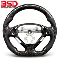 Accessoires intérieurs de voiture, volant en fibre de carbone nid d'abeille pour Infiniti G37 G37S
