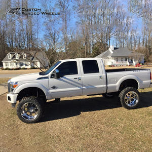 Jantes de camion forgées brillantes 20-24 pouces 9J 14J 8x170 polies miroir pour F-250 Super Duty & F-350 Platinum SRW - Product Image 4