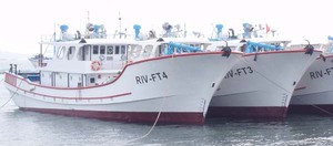 <span class=keywords><strong>Bateau</strong></span> de Pêche, Chalutier, Palangrier, Collecteur de Poissons - Product Image 5