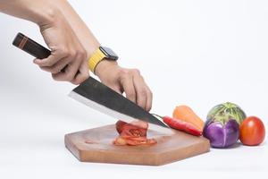 Cuchillo de Chef de 9.4 Pulgadas de Nuevo Diseño y Buena Calidad - Gyuto 240 - Cuchillo Forjado a Mano con Mango de Madera de Ébano y Palisandro - Product Image 2