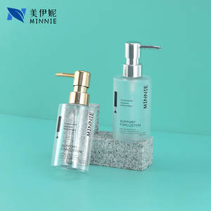 Botella de plástico para mascotas Minnie de 300 ml con bomba para dispensador de jabón de manos y gel de ducha, productos de cuidado diario - Product Image 1