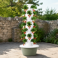 Système de culture hydroponique empilable - Jardinière verticale modulaire pour la culture à domicile et commerciale à l'échelle nationale