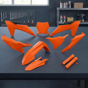Kit di plastica pieno di 127 arancione per KTM SX-F 250 2023-2024 accessori moto - Product Image 3