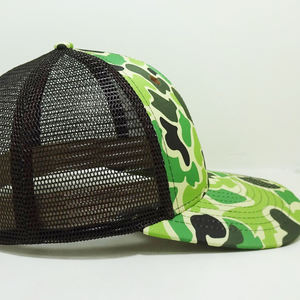 Custom Embroidery Logo Printed Blank Curve Brim Snapback Caps 6-Panel Mesh <b>Trucker</b> <b>Hat</b> for Men <b>Women</b> Hip Hop for Outdoor Sports - Product Image 2