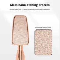 MIMU HS1170 Lime à pieds électrique en verre nano portable pour exfolier les peaux mortes et éliminer les callosités