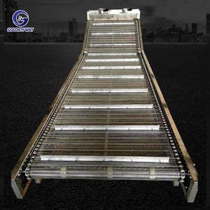 Isıya Dayanıklı, Sağlam Paslanmaz Çelik, Ayarlanabilir <span class=keywords><strong>Spiral</strong></span> Dengeli Örgü Bantlı Konveyör, Soğutma veya Dondurucu İçin Yeni - Product Image 3