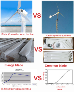 Nouvelle Arrivée de l'Usine ESG : Générateur Éolien Horizontal/Vertical 1000W de Haute Qualité, Très Vendu pour Usage Domestique, Sortie 220V - Product Image 6