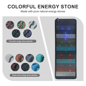 Premium Amethyst Mattress Crystal Sauna Mat Negative Ion Heated Stone Energy Pad Full Body - Product Image 3