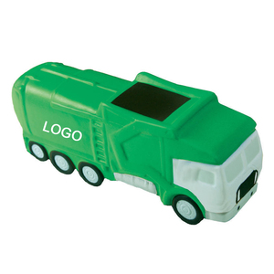 Most Popular Custom PU Foam Garbage Truck Shaped Slow Rising Stress <b>Ball</b> Promotional Gifts <b>Squeeze</b> Toys for Kids Boys and Girls - Product Image 1