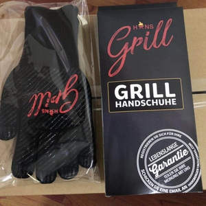 그릴 1472 ℉ 800 ℃ 프리미엄 가정용 베이커리 BBQ 오븐 장갑 식품 보호 주방 내열 장갑 - Product Image 6