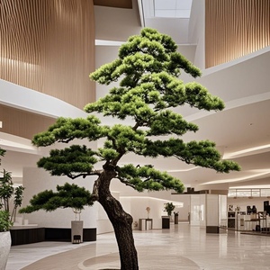 Árbol Artificial de Pino Bonsái de Tamaño Personalizado para Exteriores, Árbol Artificial de Pino para Jardinería y Paisajismo - Product Image 2