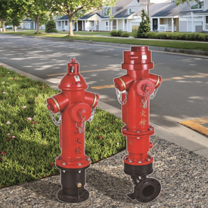 Oem ODM tùy chỉnh cứu hỏa ngoài trời ướt loại hai cách mặt đất trụ cột <span class=keywords><strong>hydrant</strong></span> sắt dễ uốn Nhà máy cung cấp chữa cháy - Product Image 1