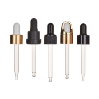 18/410 bouchon compte-gouttes d'ampoule en aluminium de style panier de fleurs pour bouteille cosmétique