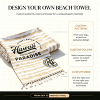 Wholesale Custom Personalized High-quality 100% Cotton Digital Printed Sand Proof Portable Turkish Beach Towel