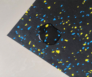 Tapis de sol en caoutchouc pour salle de sport, bonne performance d'amortissement, tapis de sol en caoutchouc pour fitness - Product Image 3