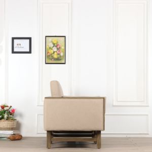 El sofá Ardena presenta un diseño moderno con artesanía en madera maciza que ofrece un cómodo asiento doble que eleva la sala de estar. - Product Image 4