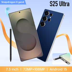 סמארטפונים חדשים s25 אולטרה סמארטפון אנדרואיד SIM כפול טלפון נייד deca ליבה מעבד <span class=keywords><strong>cpu</strong></span> ליבה מצב משחקים - Product Image 5