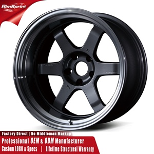 ล้อฟอร์จ RAYS <span class=keywords><strong>TE37V</strong></span> MARK-II ขนาด 15-22 นิ้ว 4x100 5x114.3 สำหรับ Mazda MX-5 Toyota Supra Nissan 350Z Honda Civic BMW Subaru BRZ - Product Image 1