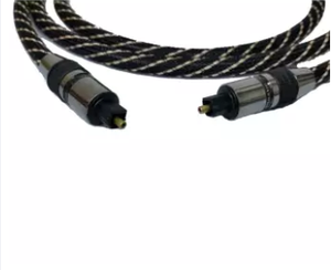 De Audio Digital de fibra óptica <span class=keywords><strong>Toslink</strong></span> Cable de Nylon trenzado de Audio Digital óptico Cable <span class=keywords><strong>Toslink</strong></span> <span class=keywords><strong>Jack</strong></span> de 7,0mm - Product Image 2