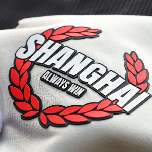 علامة ملابس مخصصة شعار العلامة التجارية الساخنة ختم بعلامة تجارية على الملابس الحرارة الصحافة الحديد على السيليكون 3d نقل الحرارة الفينيل - Product Image 4