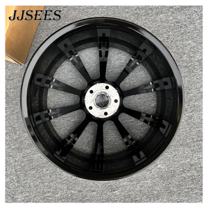 JJSEES Nouvelles jantes en alliage d'aluminium forgé à rayons multiples de 18 à 21 pouces 5x112 ET28/ET30/ET35 décalées pour Audi A6 <span class=keywords><strong>RS8</strong></span> R8 2009 - Product Image 3