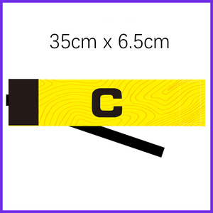ปลอกแขนกัปตันทีมฟุตบอลแบบปรับแต่งได้พร้อมแถบเวลโคร - Product Image 4