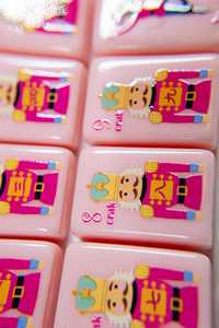 Juego <span class=keywords><strong>de</strong></span> Mahjong Estilo <span class=keywords><strong>Cascanueces</strong></span>, Fichas Rosadas <span class=keywords><strong>de</strong></span> Ballet, Pintadas a Mano, Diseño Americano, Personalizado OEM, Completo - Product Image 3