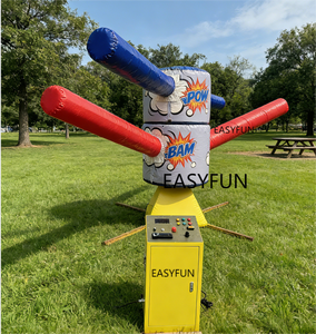 EASYFUN Fabrica Parcours d'obstacles personnalisé, Jeu gonflable Meltdown Challenge Wipeout, Sports de saut interactifs - Product Image 1