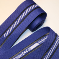 OWIDEA Sangle élastique jacquard 100 % polyester personnalisable, haute qualité, haute résistance, pour ceintures, textiles de maison, sacs et chaussures