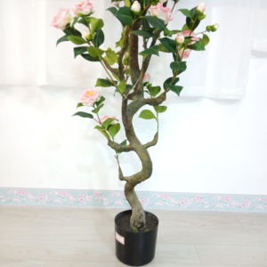 Chất Lượng Cao Phổ Biến Nhân Tạo Nhựa Cây Bonsai Trang Trí Cây Hoa Trà - Product Image 6
