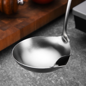 Ustensiles de <span class=keywords><strong>cuisine</strong></span> multi-usages en acier inoxydable 304 : écumoire, louche, cuillère, passoire à soupe pour la <span class=keywords><strong>cuisine</strong></span> - Product Image 4