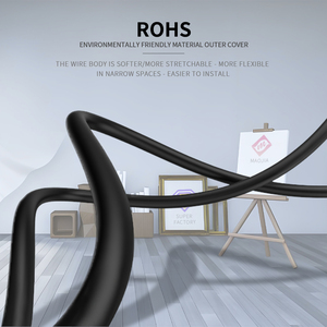 Cable de Audio de 3,5mm macho a 2 <span class=keywords><strong>RCA</strong></span> hembra de 1/8 <span class=keywords><strong>pulgadas</strong></span>, conectores chapados en oro, Cable Y blindado de cobre sin oxígeno, de 1 pie HiFi estéreo/1,5 M - Product Image 4