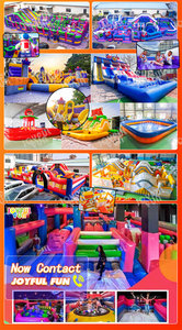 JOYFUL FUN Terrain de jeu gonflable commercial pour parc Terrain de jeu gonflable - Product Image 6