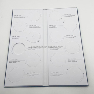 Vải swatch thư mục vải hiển thị mẫu bộ sưu tập cuốn sách vải lanh trộn swatch cuốn sách - Product Image 4