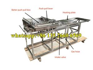 4 casseroles gaz électricité chauffage mince pain plat façonnage machine de cuisson saj <span class=keywords><strong>blini</strong></span> dosa crêpe faisant la machine de chauffage - Product Image 2
