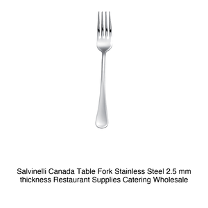 Tenedor de Cena Salvinelli Canadá, Acero Inoxidable 18/10, 2.5 mm de Grosor - Product Image 2