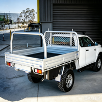 Boîte de chargement de camionnette en aluminium personnalisée de qualité supérieure avec revêtement en poudre pour Ford